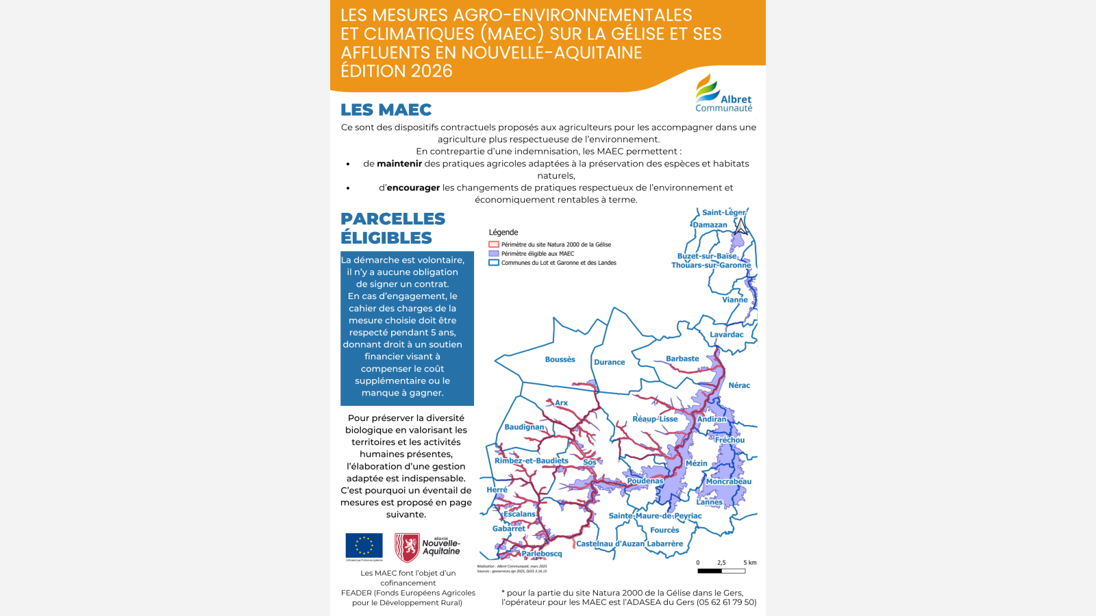 Présentation des Mesures agro-environnementales et climatiques, dispositif pour encourager les pratiques agricoles en faveur de la biodiversité